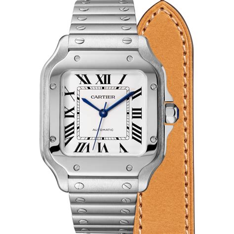 cartier watch plain jane|santos de cartier watch medium.